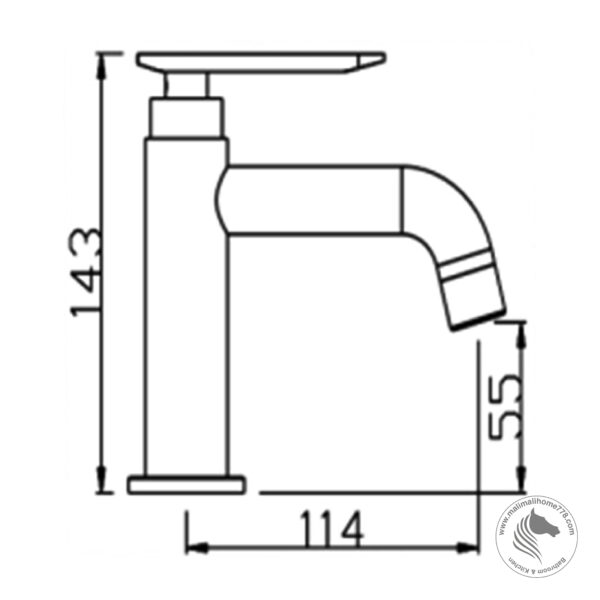 ABAGNO LJC-85011 Basin Cold Tap - Image 2