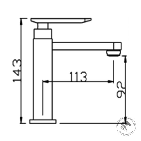 ABAGNO LJC-85043 Basin Cold Tap - Image 2