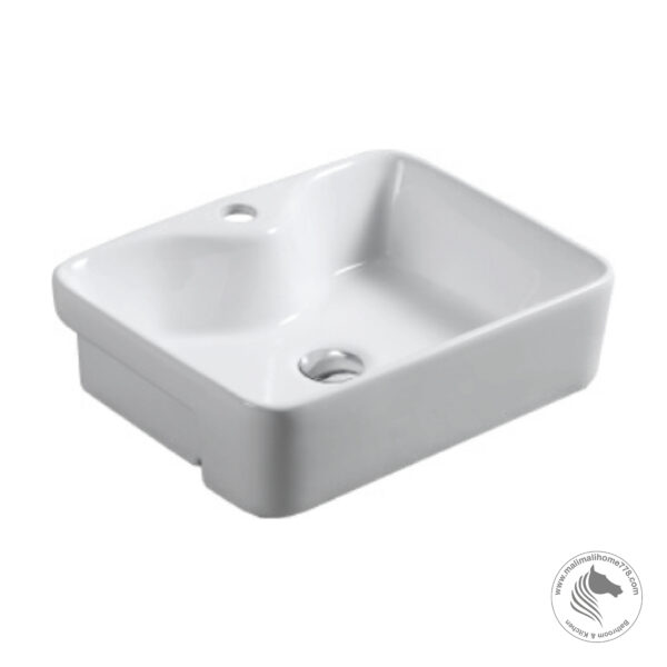 ABAGNO MELITO Semi Recessed Wash Basin