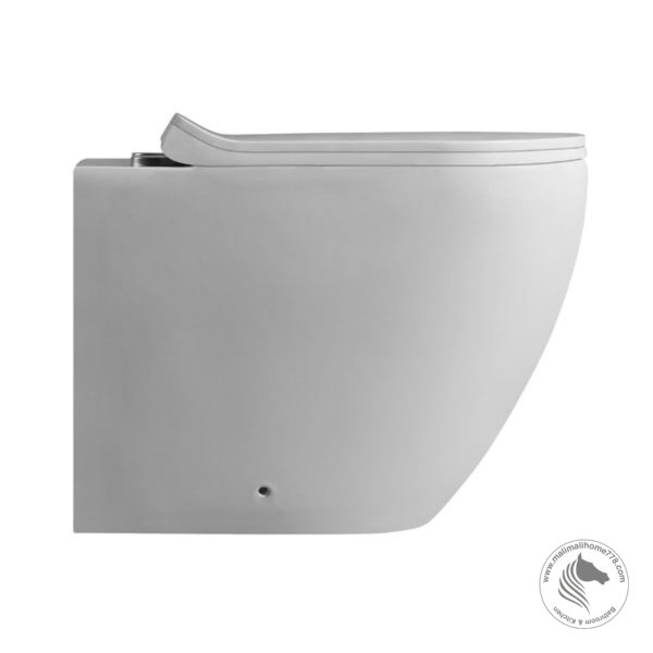 ABAGNO MOLISE BW Back to Wall Pedestal Water Closet (Back Inlet) - Image 3