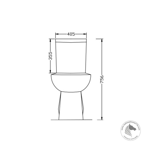 ESTILLO VENETTO Close Couple Washdown Water Closet - Image 5