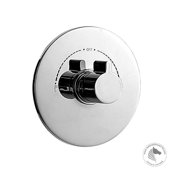 ABAGNO DAM-015-CR Two-Way Concealed Shower Mixer Without Diverter