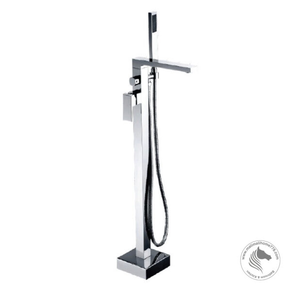 ABAGNO FSM-404-CR Exposed Floor-Mounted Bath & Shower Mixer