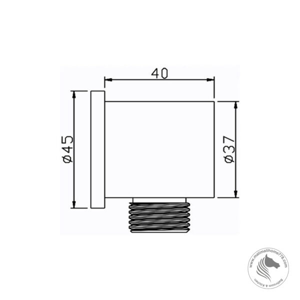 ABAGNO LS-35-45 Water Connection - Image 2