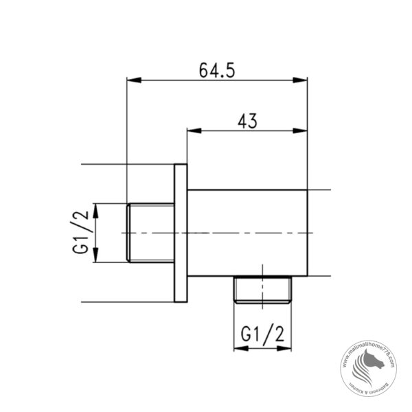 ABAGNO LS-40-40 Water Connection - Image 2