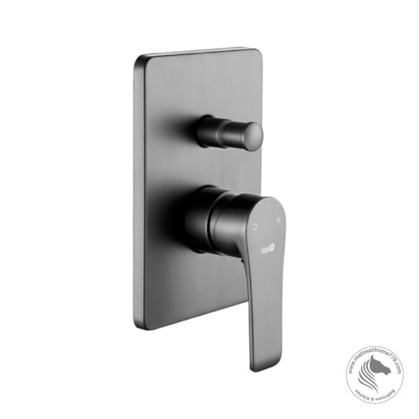 ABGANO SVM-014-BN Single Lever Concealed Shower Mixer With Diverter [Black Nickel]