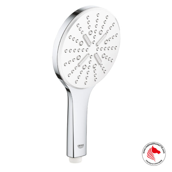 GROHE G-26544LS0 RAINSHOWER SMARTACTIVE 130 Hand Shower 3 Sprays [Moon White]