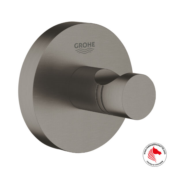 GROHE G-40364AL1 ESSENTIALS Robe Hook [Brushed Hard Graphite]