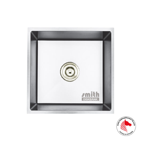 SMITH SUM-454523 Grade 304 Stainless Steel Undermount Kitchen Sink