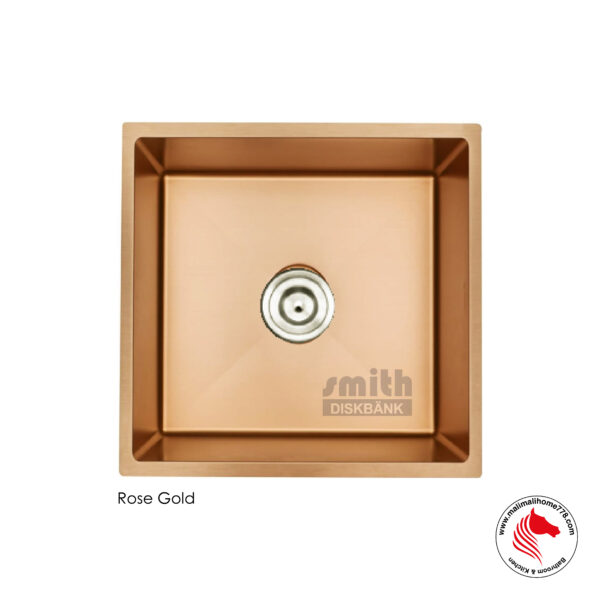 SMITH SUM-454523-N Grade 304 Stainless Steel Undermount Kitchen Sink With Nano Coating - Image 4