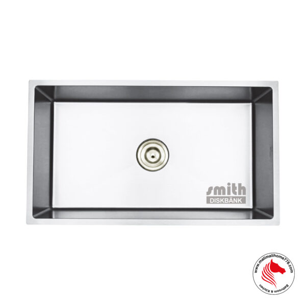 SMITH SUM-804523 Grade 304 Stainless Steel Undermount Kitchen Sink