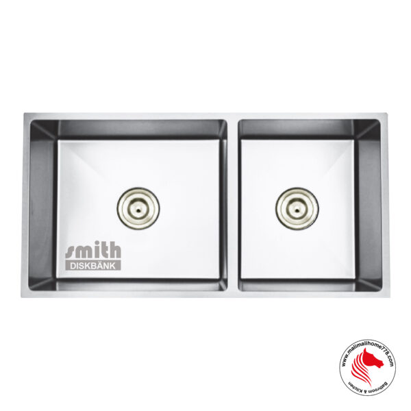 SMITH SUM-874523-A Grade 304 Stainless Steel Undermount Kitchen Sink