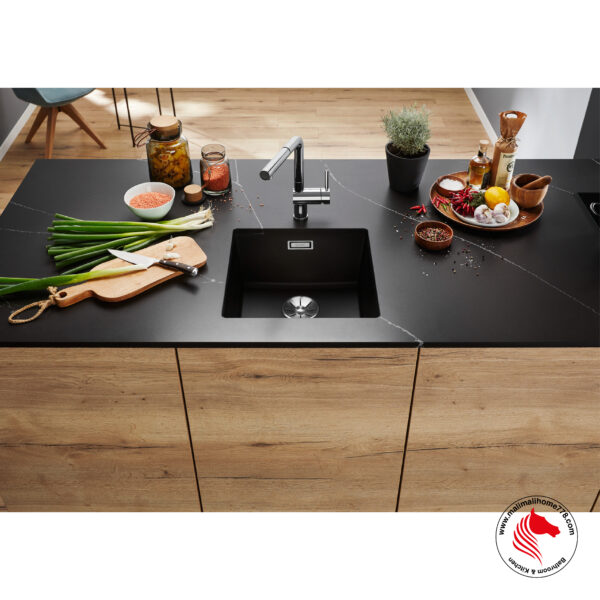 BLANCO SUBLINE 400-U Silgranite Sink With Infino Waste [Undermount] - Image 5