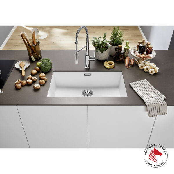 BLANCO SUBLINE 700-U Silgranite Sink With Infino Waste [Undermount] - Image 7