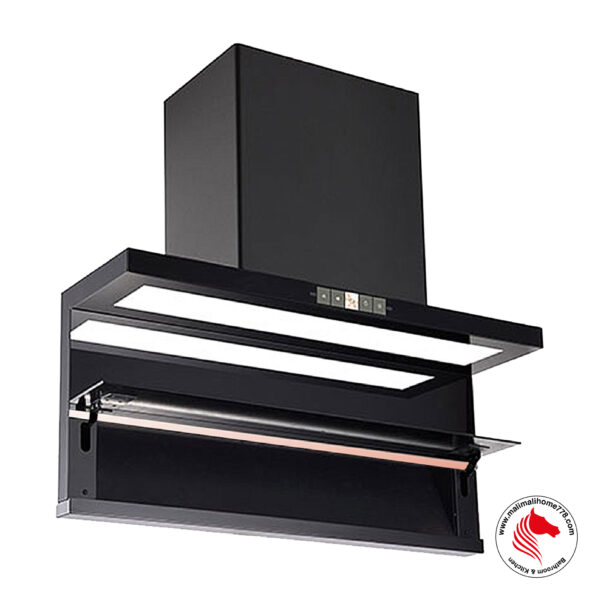 IKA-BADEN-RG 1800m³/h L-Shape Chimney Range Hood with Auto Clean System - Image 3