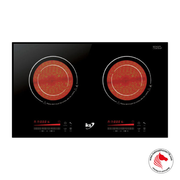 IKA-CH220 4400W Ceramic Electric Hob with Schott Ceran Tempered Glass