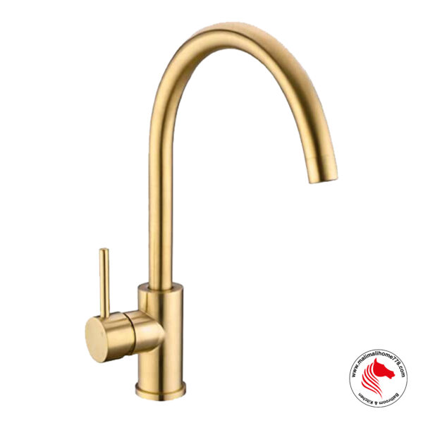 SMITH SFT-005-G Single Lever Kitchen Sink Mixer With Swivel Spout [Gold]