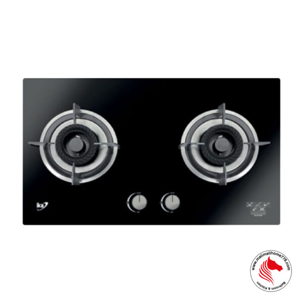 IKA-2CR/SV 2 Burner Gas Hob (5.0kW Heat L/R Output)