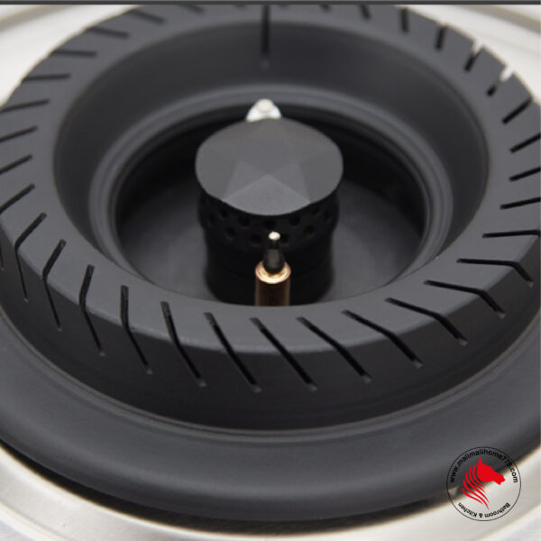 IKA-2CR/SV 2 Burner Gas Hob (5.0kW Heat L/R Output) - Image 3