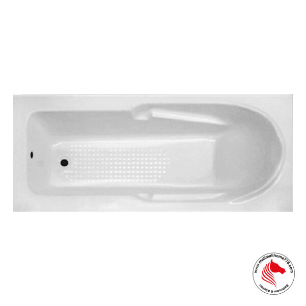 ABAGNO H205AH Common Sunken Bathtub With Handle [White]