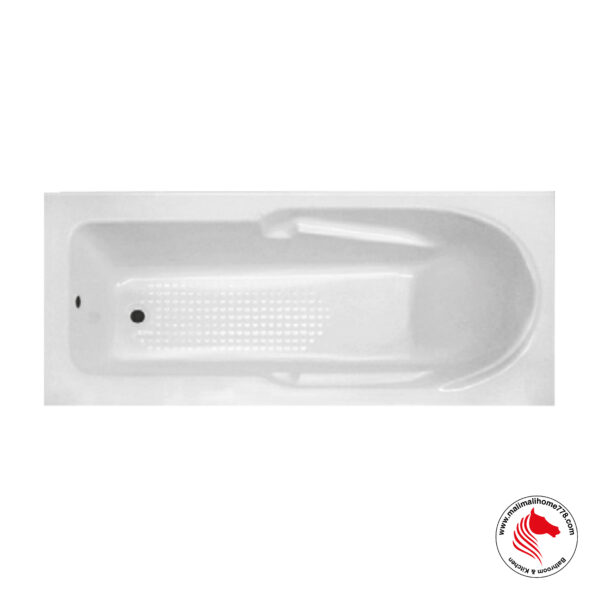 ABAGNO H205BH Common Sunken Bathtub With Handle [White]