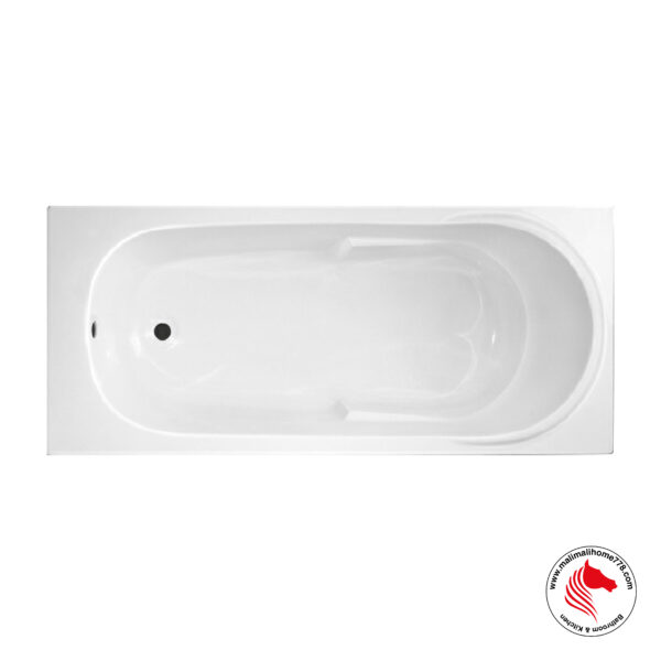 ABAGNO H208B Common Sunken Bathtub [White]