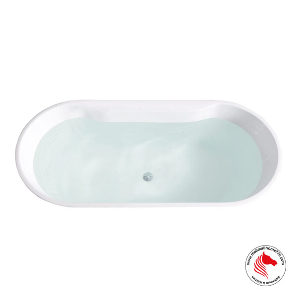 ABAGNO K501 Free Standing Bathtub [White] - Image 2