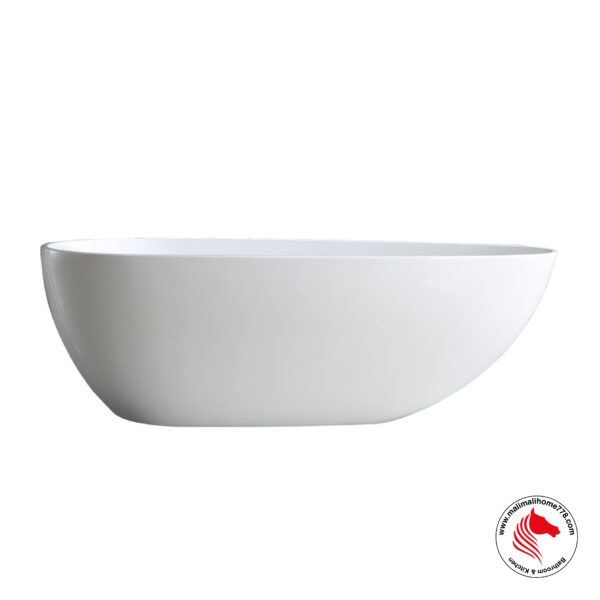 ABAGNO K511 Free Standing Bathtub [White] - Image 2