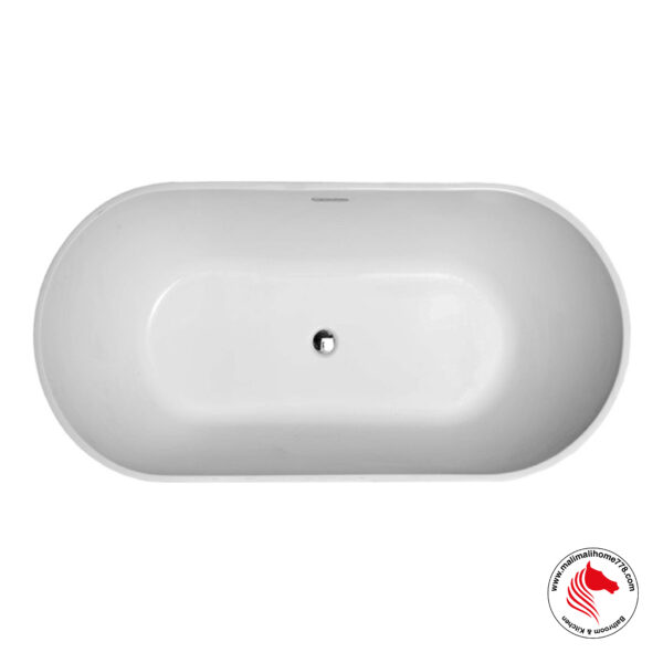 ABAGNO K513 Free Standing Bathtub [White] - Image 2