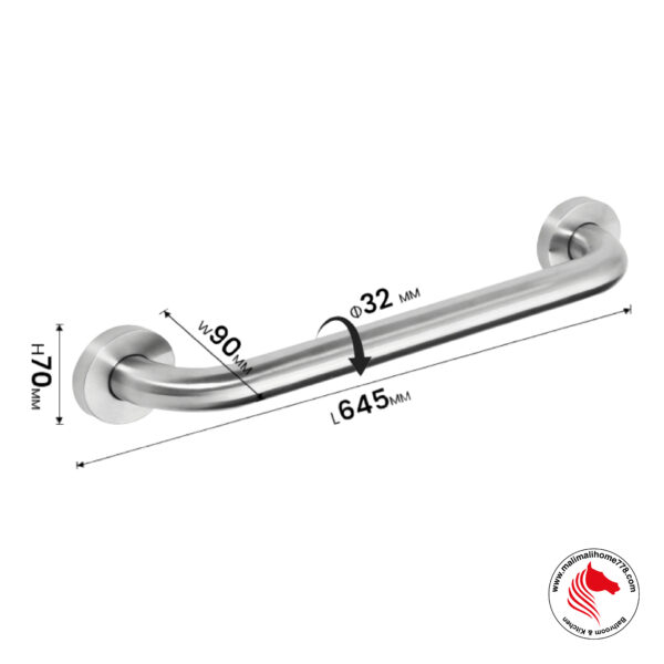 TAPI TAP-3224B Bathroom Stainless Steel Safety Grab Bar - Image 2