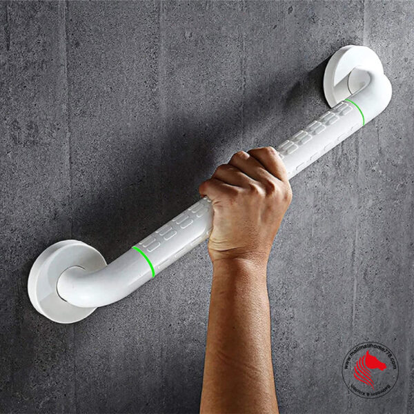 TAPI TAP-3550 Anti Slip ABS White Bathroom Safety Grab Bar [500mm] - Image 4