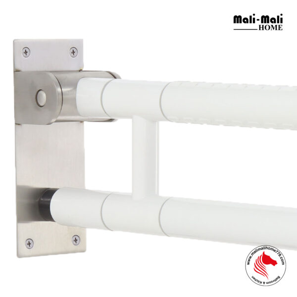 TAPI TAP-B6020 Anti Slip ABS White Bathroom Safety Grab Bar - Image 2