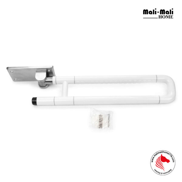 TAPI TAP-B6020 Anti Slip ABS White Bathroom Safety Grab Bar - Image 6