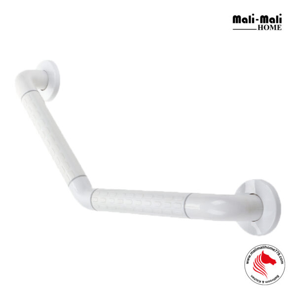 TAPI TAP-LB3535 V Shape ABS White Bathroom Safety Grab Bar