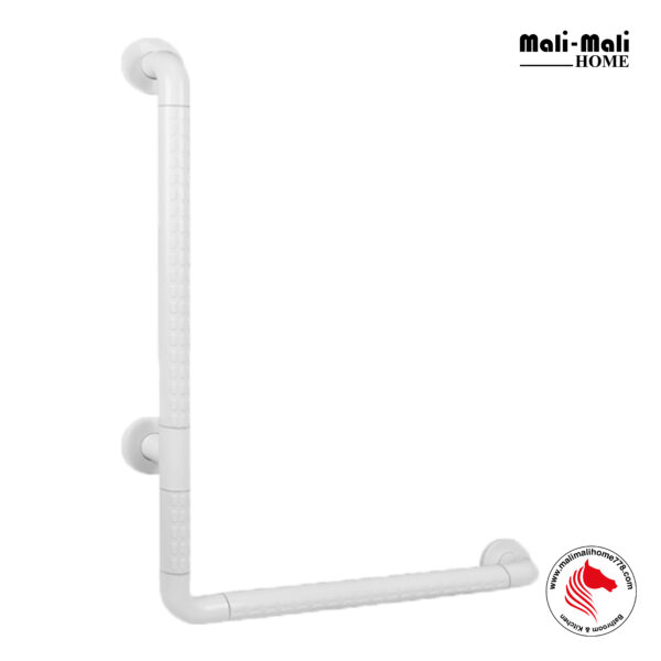 TAPI TAP-LB4060 L-Shape ABS White Bathroom Safety Grab