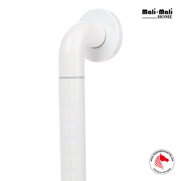 TAPI TAP-LB4060 L-Shape ABS White Bathroom Safety Grab - Image 3