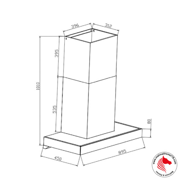 IKA-KREFLED PLUS 1450m³/h T-Shape Chimney Range Hood with Auto Clean System - Image 4