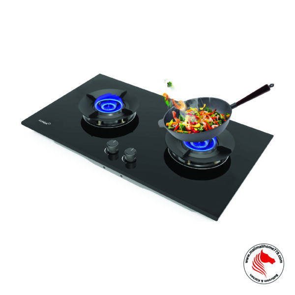 XUNDA 2-HGB8852U 2 Burner Gas Hob (4.6kW Heat L/R Output) - Image 3
