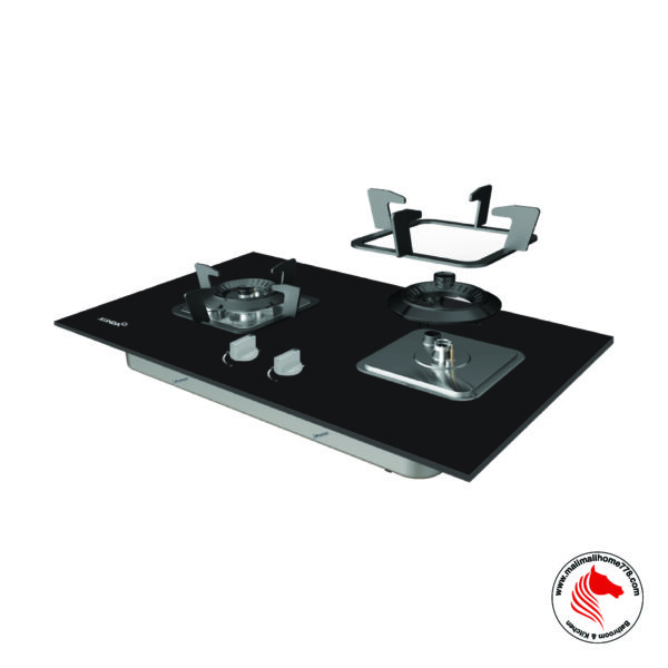 XUNDA 2-NB8048S 2 Burner Gas Hob (4.8kW Heat L/R Output) - Image 4