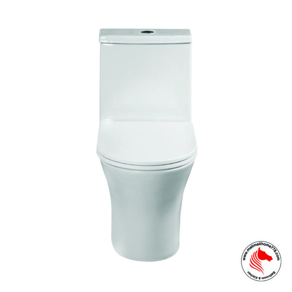ABAGNO ADDA One Piece Rimless Washdown Water Closet - Image 2