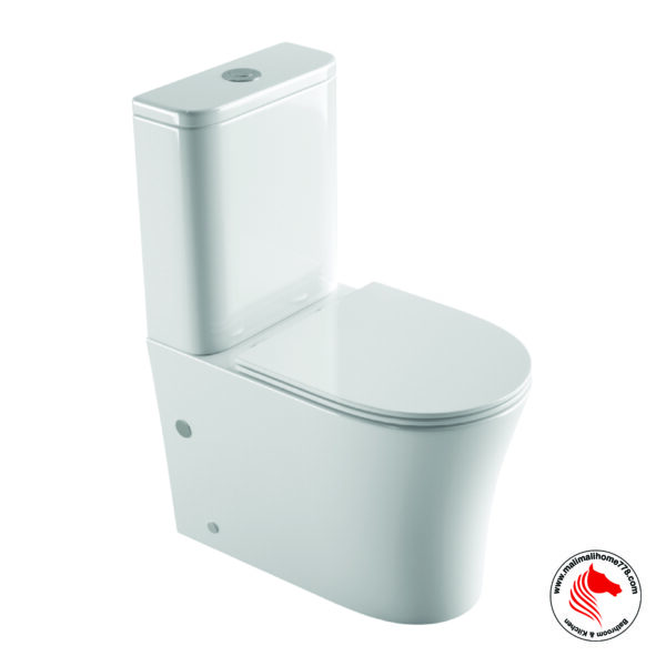 ABAGNO ATRANI FX Close Couple Rimless Washdown Water Closet