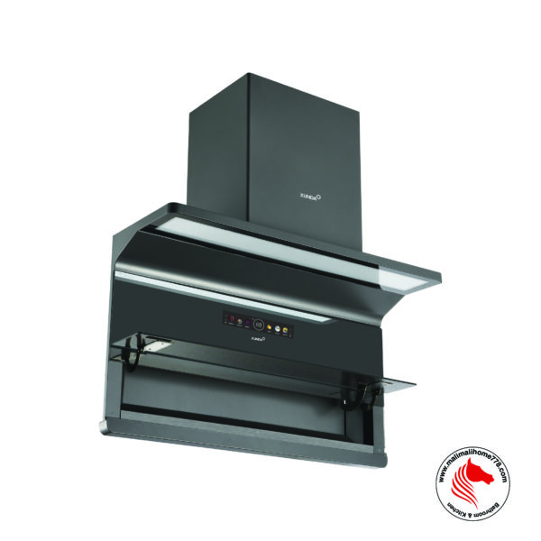 XUNDA SL2016 2000m³/h L-Shape Chimney Hood with Auto Clean System - Image 3