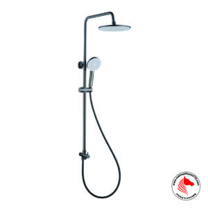 ABAGNO SP-855-703-BN Two-Way Exposed Shower Column [Black Nickel]