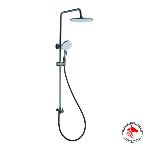 ABAGNO SP-855-703-BN Two-Way Exposed Shower Column [Black Nickel]