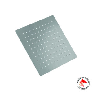 ABAGNO SQ-2008-BN Ultrathin 200mm Square Rain Shower Head [Black Nickel]