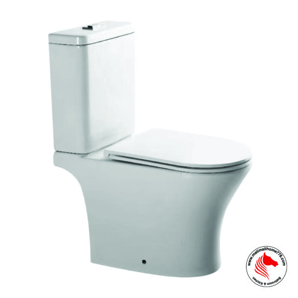 ABAGNO TOSCANA Close Couple Rimless Washdown Water Closet