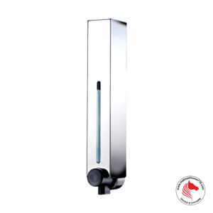 HOMEPLUZ DH-700-1CP 500ml Square Wall Mounted Soap Dispenser [Chrome Plated]