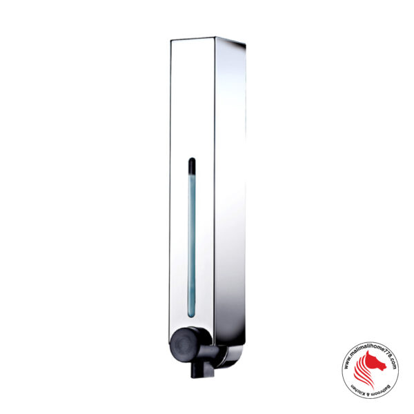 HOMEPLUZ DH-700-1CP 500ml Square Wall Mounted Soap Dispenser [Chrome Plated]