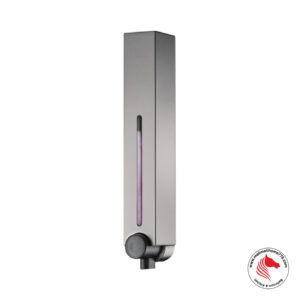 HOMEPLUZ DH-700-1VP 500ml Square Wall Mounted Soap Dispenser [Dark Silver]