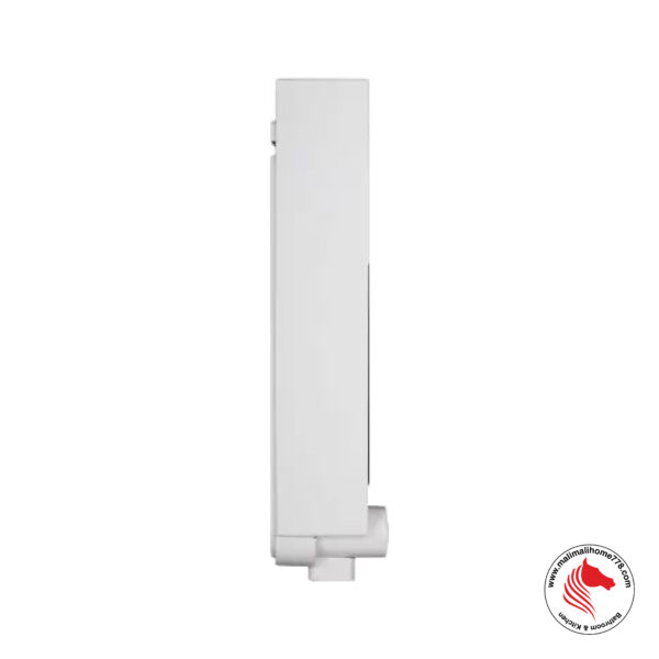 HOMEPLUZ DH-700-1W 500ml Square Wall Mounted Soap Dispenser [White] - Image 3